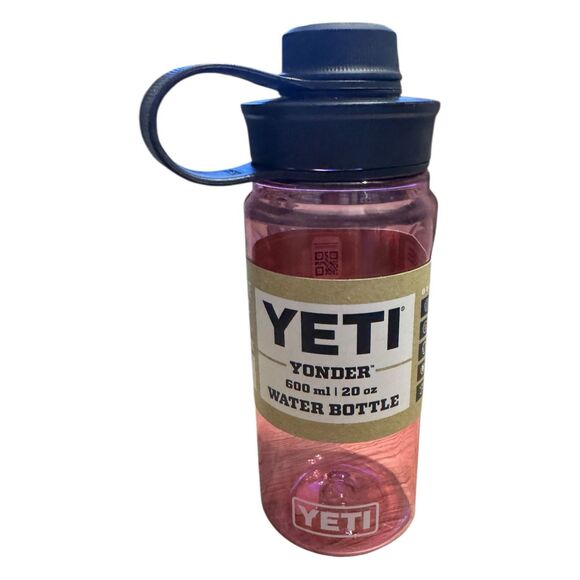 Yeti Yonder .6L 20oz Tether Water Bottle w/ Chug Cap - Power PINK - Picture 2 of 3